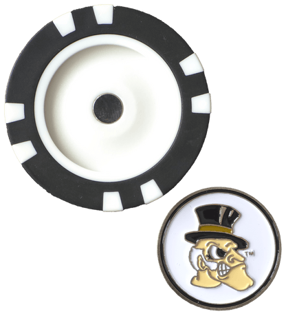Officially Licensed Wake Forest Demon Deacons Poker Chip Ball Marker - Club Rehab