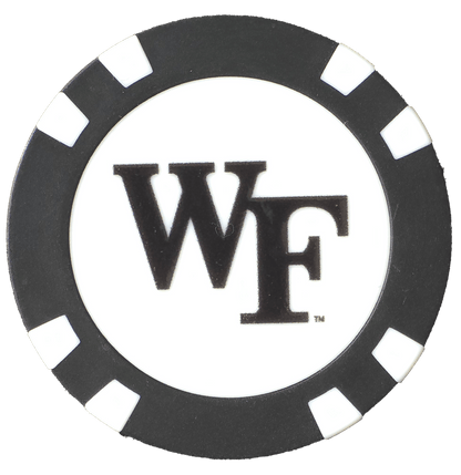 Officially Licensed Wake Forest Demon Deacons Poker Chip Ball Marker - Club Rehab