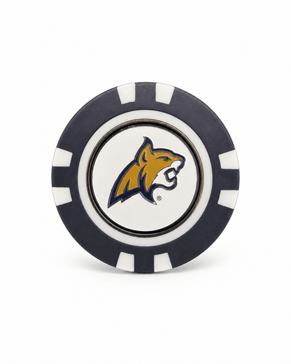 Officially Montana State Bobcats Poker Chip Ball Marker - Club Rehab