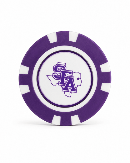 Officially Stephen F. Austin Lumberjacks Poker Chip Ball Marker - Club Rehab
