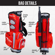 Ohio State Buckeyes Fairway Stand Bag - Image 2 - Club Rehab
