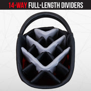 Ohio State Buckeyes Fairway Stand Bag - Image 6 - Club Rehab