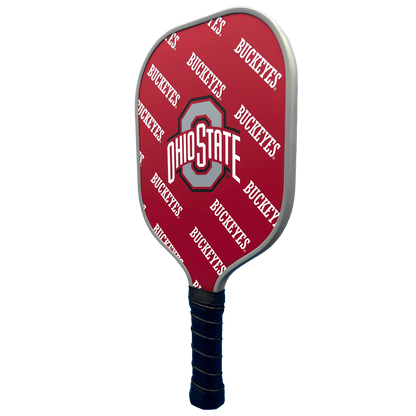 Ohio State Buckeyes Pickleball Paddle | Carbon Fiber Face | 12mm Core - Club Rehab