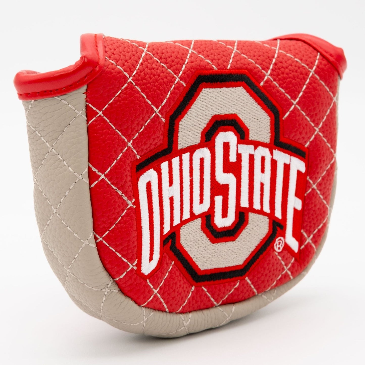Ohio State Buckeyes Quilted Headcovers – Go Bucks Collection - Mallet Putter Solid - Club Rehab