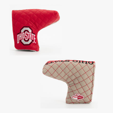 Ohio State Buckeyes Split Quilted Blade Putter Cover