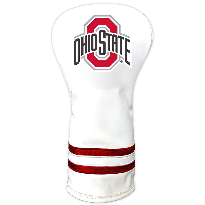Ohio State Buckeyes Vintage Golf Headcovers – White - Club Rehab