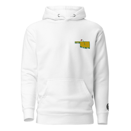 Oklahoma Breeze Hoodie - White S - Club Rehab