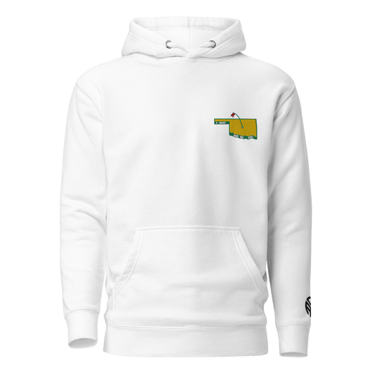 Oklahoma Breeze Hoodie - White S - Club Rehab