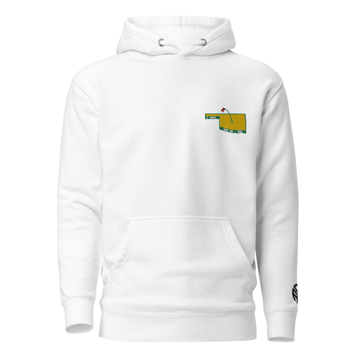 Oklahoma Breeze Hoodie - White S - Club Rehab