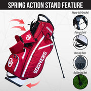 Oklahoma Sooners Fairway Stand Bag - Image 5 - Club Rehab