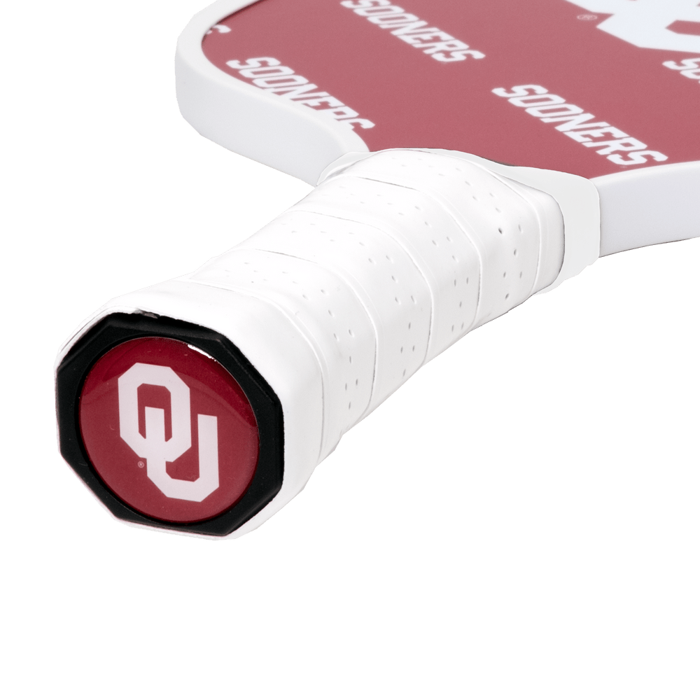 Oklahoma Sooners Pickleball Paddle | Carbon Fiber Face | 12mm Core - Club Rehab
