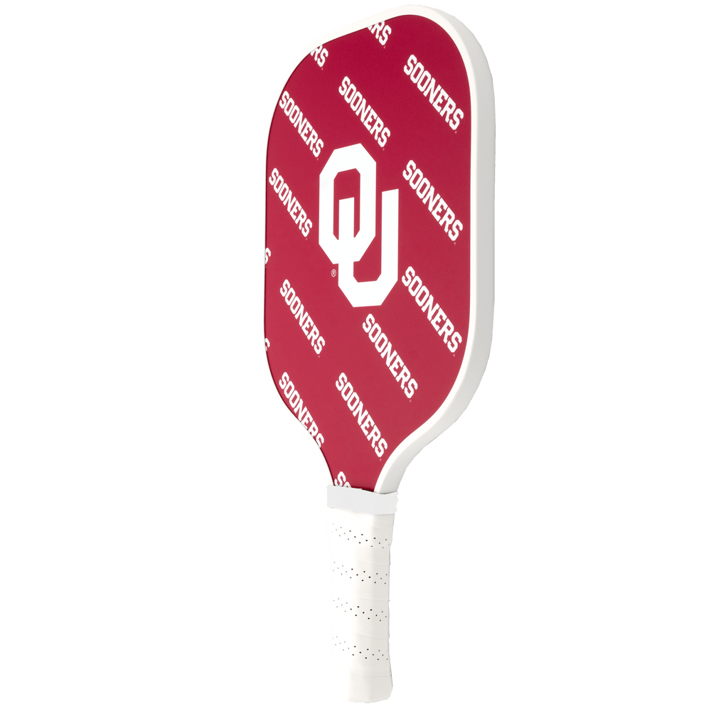 Oklahoma Sooners Pickleball Paddle | Carbon Fiber Face | 12mm Core - Club Rehab
