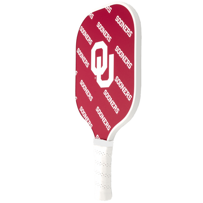 Oklahoma Sooners Pickleball Paddle | Carbon Fiber Face | 12mm Core - Club Rehab