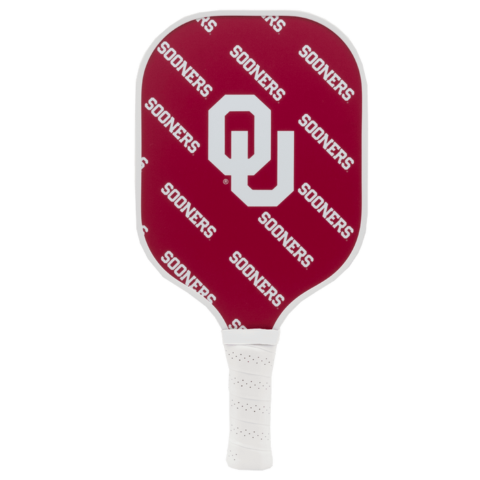 Oklahoma Sooners Pickleball Paddle | Carbon Fiber Face | 12mm Core - Club Rehab