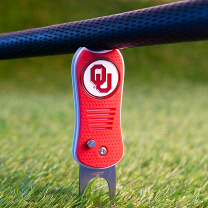 Oklahoma Sooners Switchblade Divot Tool - Image 4 - Club Rehab