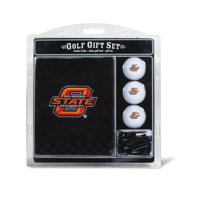 Oklahoma State Cowboys Embroidered Towel Golf Gift Set
