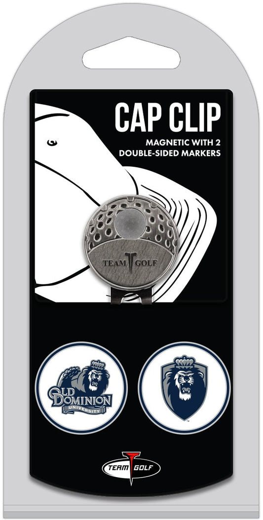 OLD DOMINION hat clip with two golf ball markers