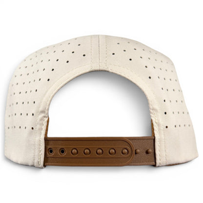 Old Fashioned Golf Hat | Snapback Cap | Built-in Magnetic Ball Marker Holder + Marker Included | Adjustable - Club Rehab