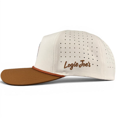 Old Fashioned Golf Hat | Snapback Cap | Built-in Magnetic Ball Marker Holder + Marker Included | Adjustable - Club Rehab