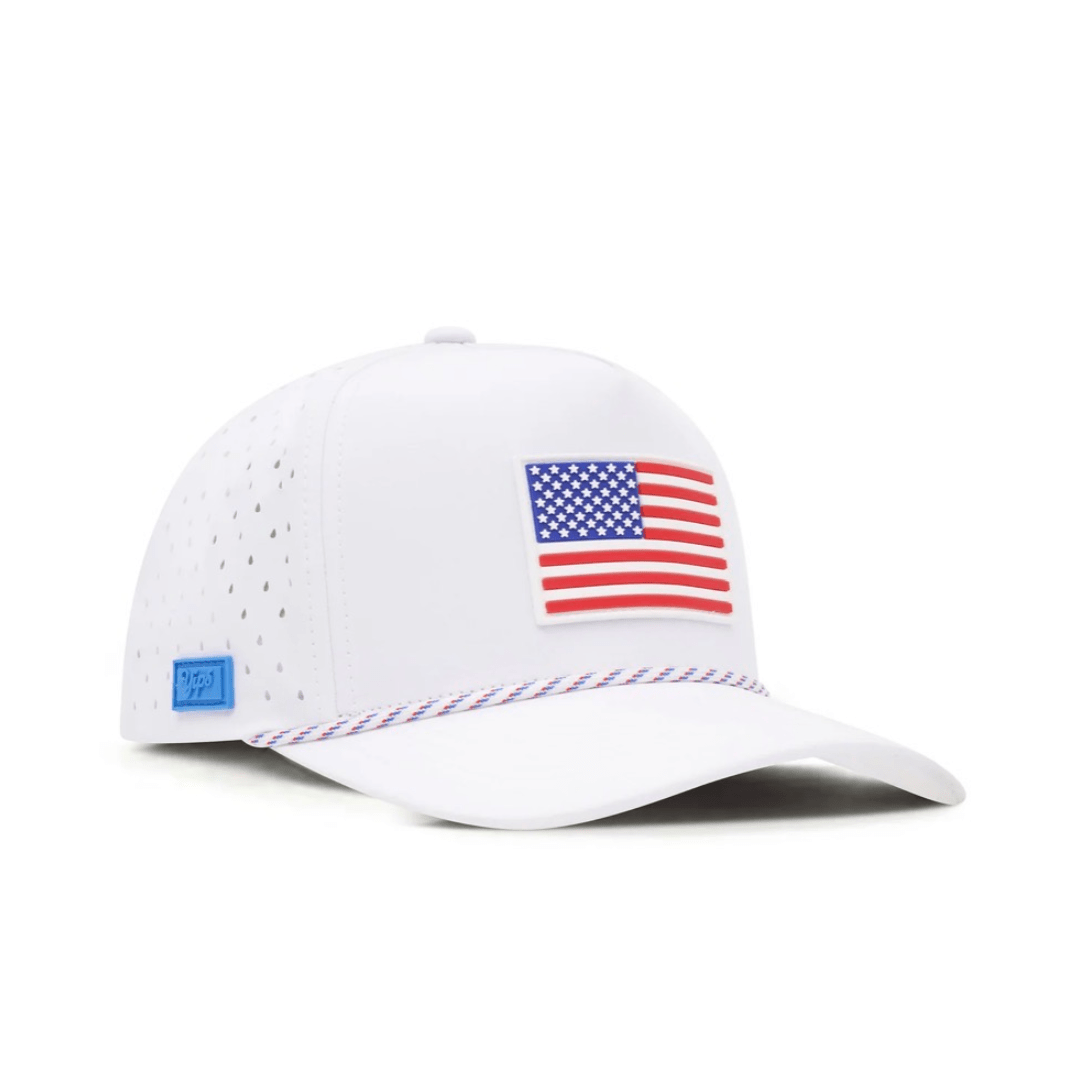 Old Glory Premium Performance Golf Hat - Club Rehab