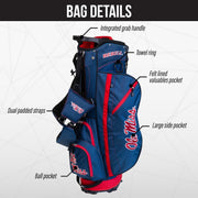 Ole Miss Rebels Fairway Stand Bag - Image 3 - Club Rehab