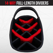 Ole Miss Rebels Fairway Stand Bag - Image 6 - Club Rehab
