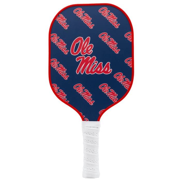 Ole Miss Rebels Pickleball Paddle | Carbon Fiber Face | 12mm Core - Club Rehab