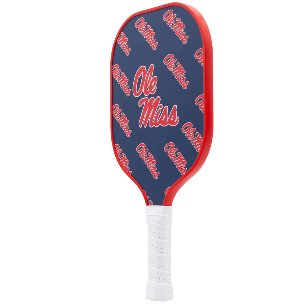 Ole Miss Rebels Pickleball Paddle | Carbon Fiber Face | 12mm Core - Club Rehab