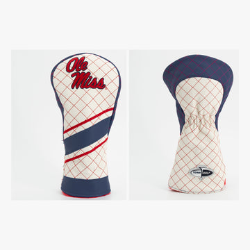 Ole Miss Rebels Gesteppte Driver-Schlägerhaube mit Streifen