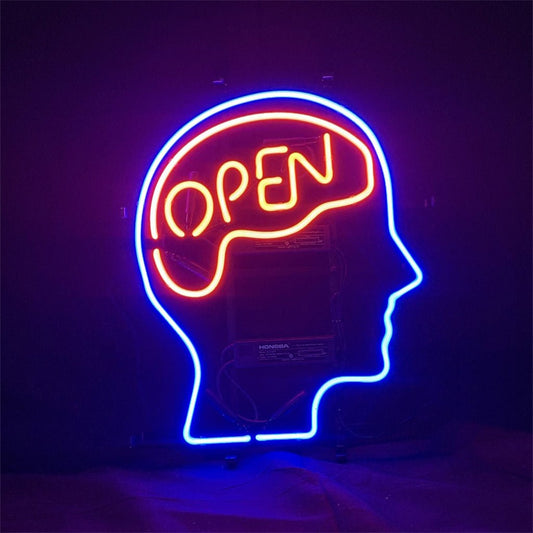 Open Mind Neon Light Sign - Club Rehab