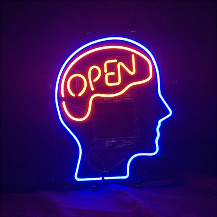 Open Mind Neon Light Sign - Club Rehab