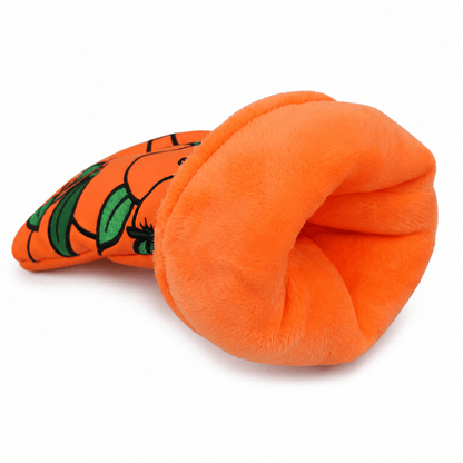 Orange Crush Headcover Set (Driver + Fairway + Hybrid) | Optional Mallet Putter Cover - Headcover Set: Driver + Fairway + Hybrid - Club Rehab