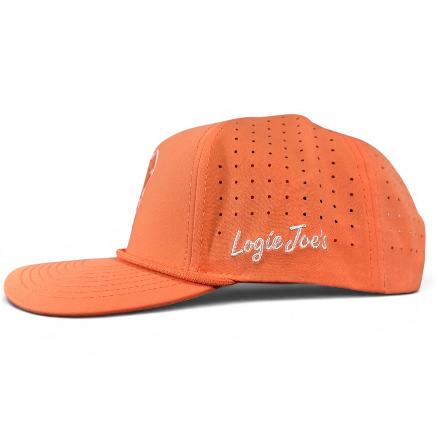 Orange Dream Golf Hat | Snapback Cap | Built-in Magnetic Ball Marker Holder + Marker Included | Adjustable - Club Rehab