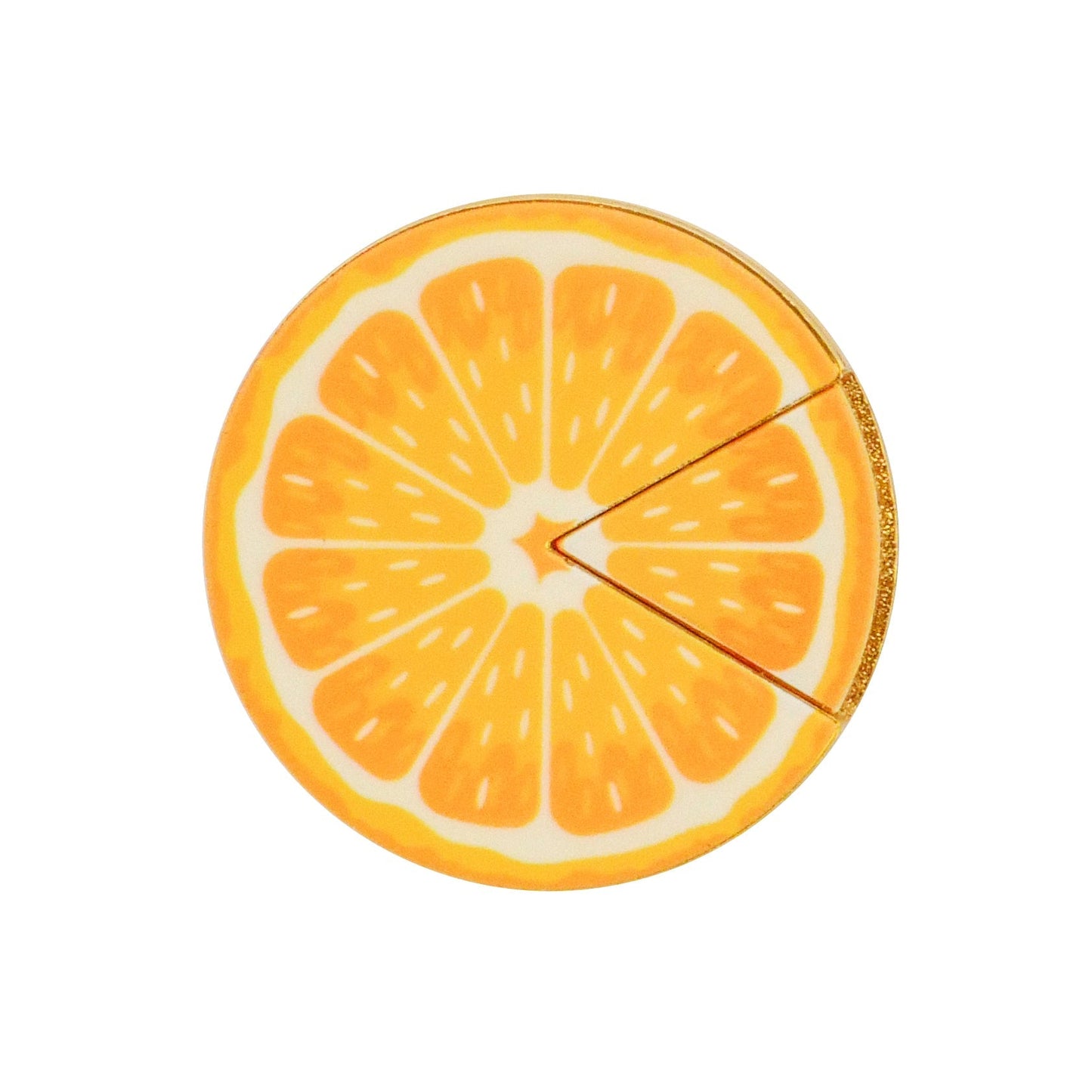 Orange "Slice" Premium Ball Marker - Club Rehab