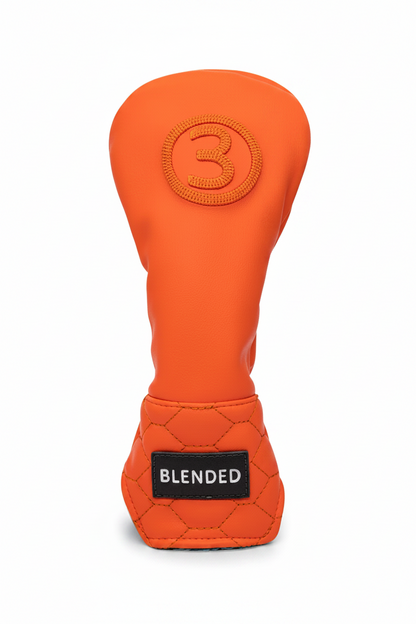 Modern Hex Headcover Set – Driver, 3 Wood, 5 Wood & Hybrid