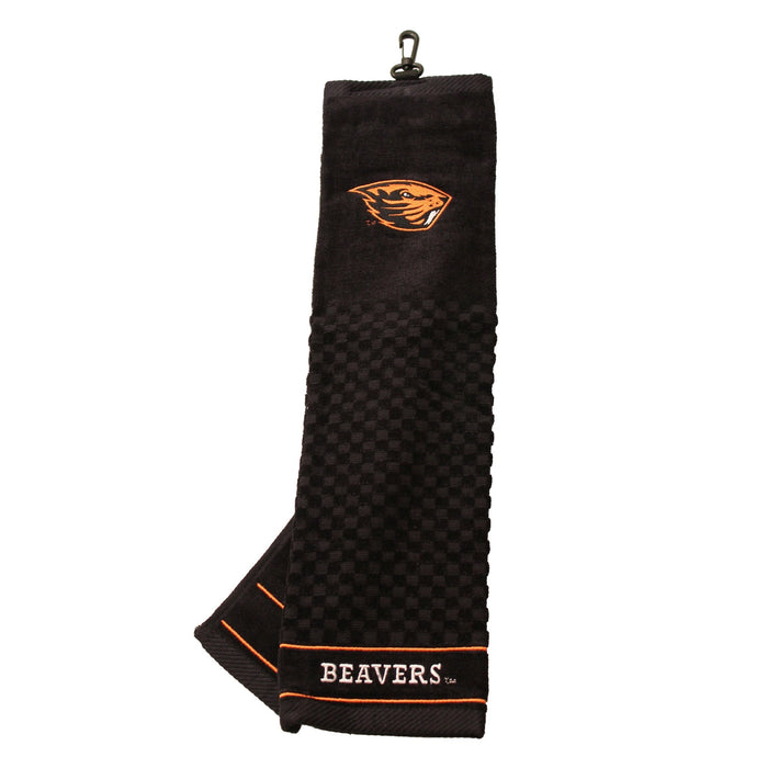 Oregon State Beavers embroidered golf towel
