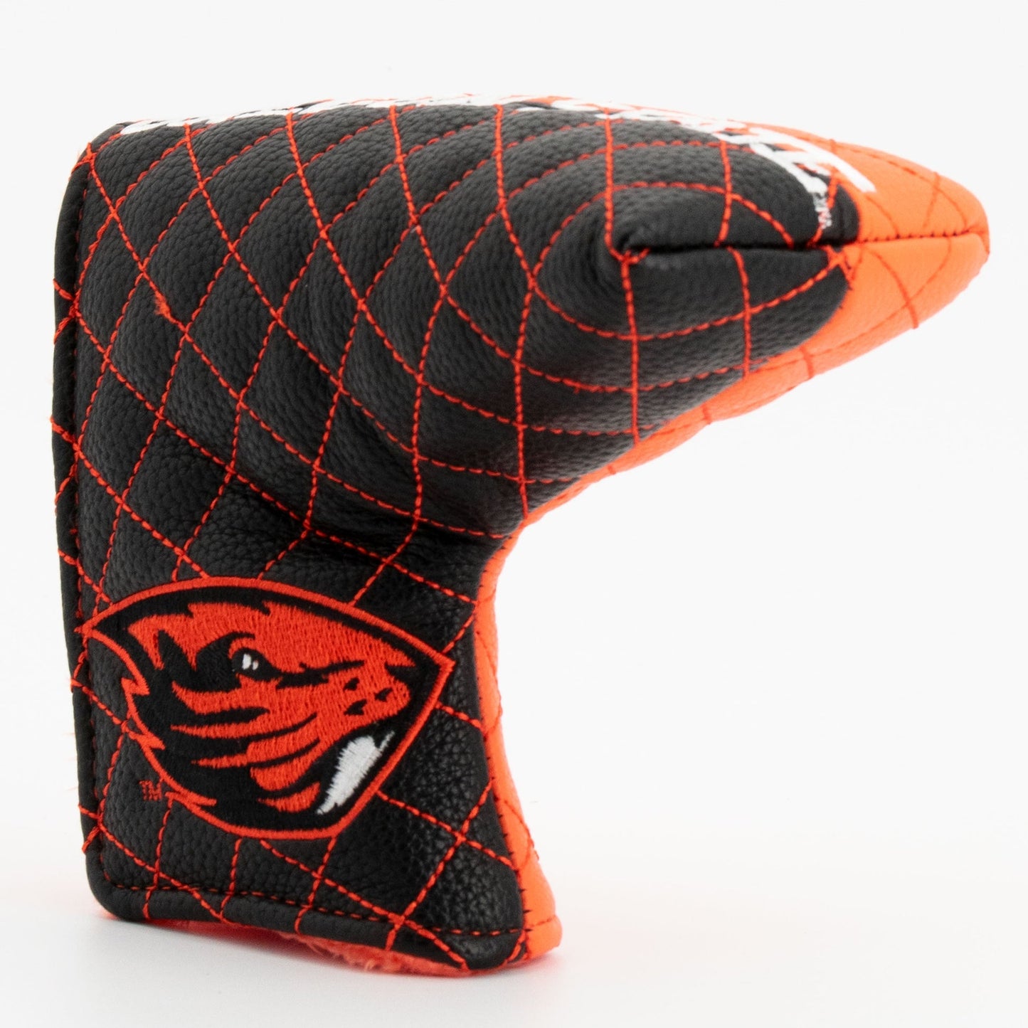 Oregon State Beavers Quilted Headcovers – Go Beavs Collection - Blade Putter Split - Club Rehab