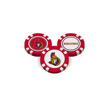 Ottawa Senators Poker-Chip-Ballmarker