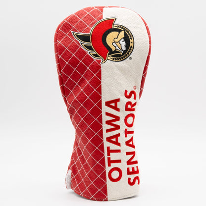 Ottawa Senators split driver quilted golf headcover