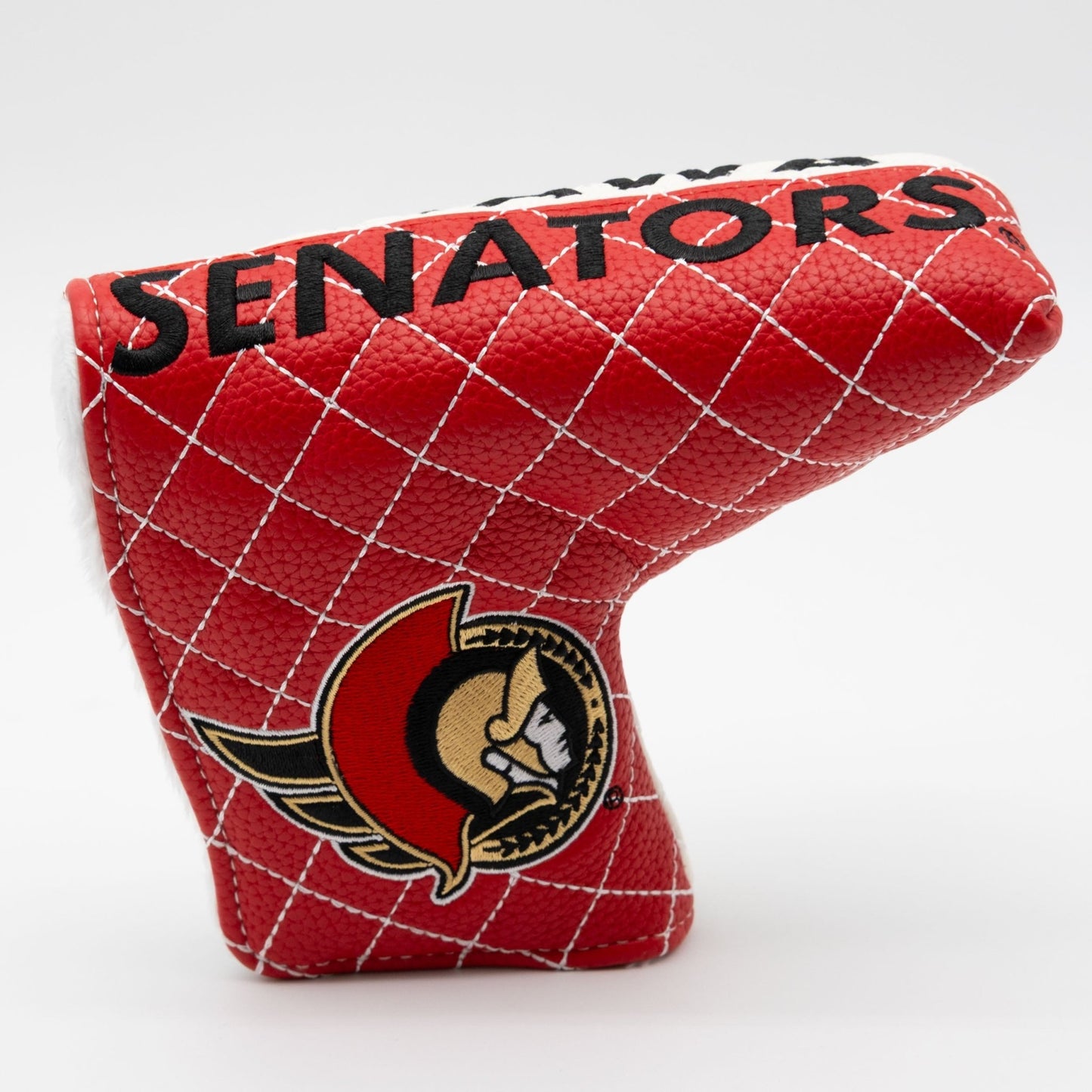Ottawa Senators split blade putter quilted golf headcover