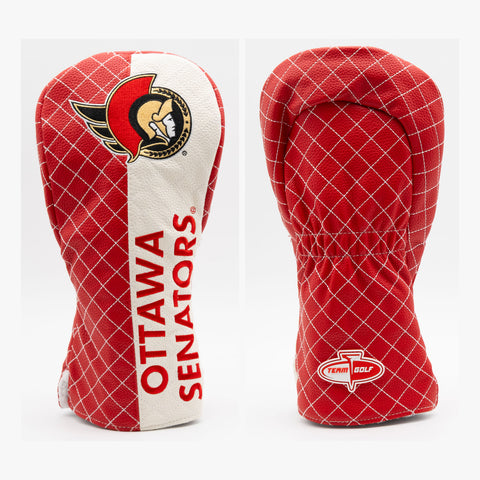 Ottawa Senators Split Quilted Driver Headcover