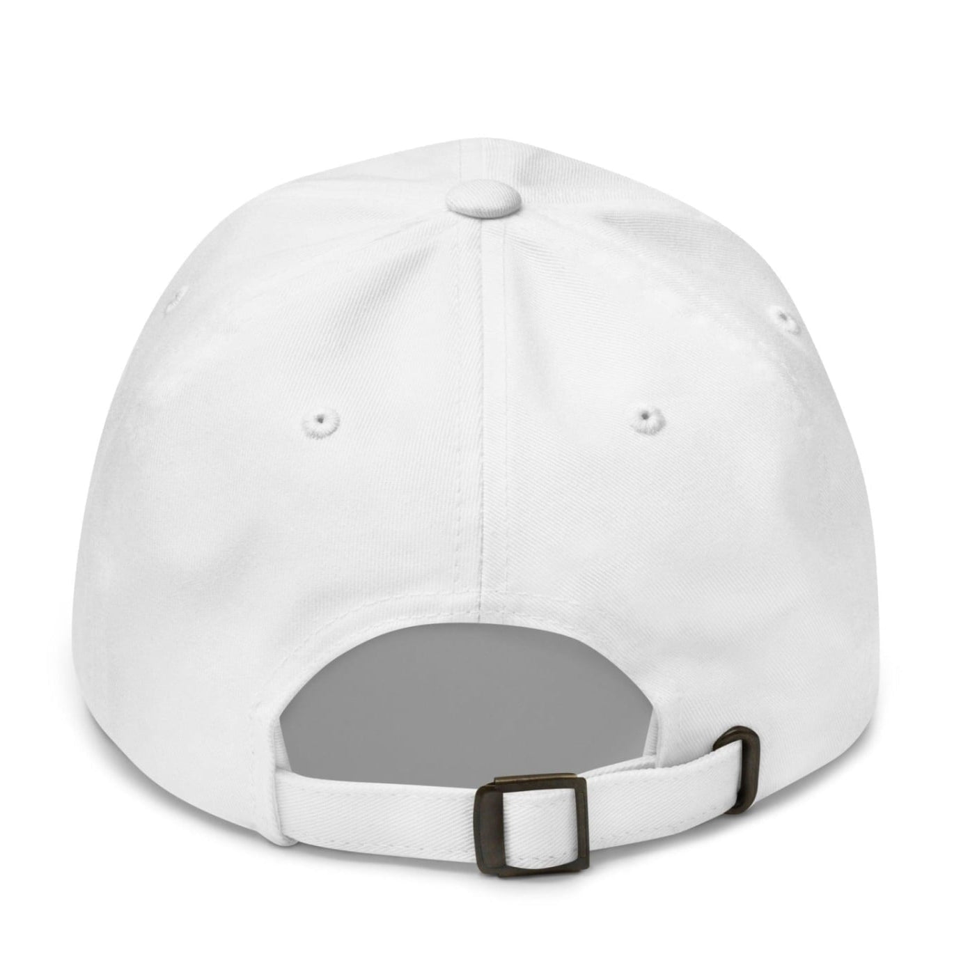 Over Par and Under the Influence Golf Dad Hat - White - Club Rehab