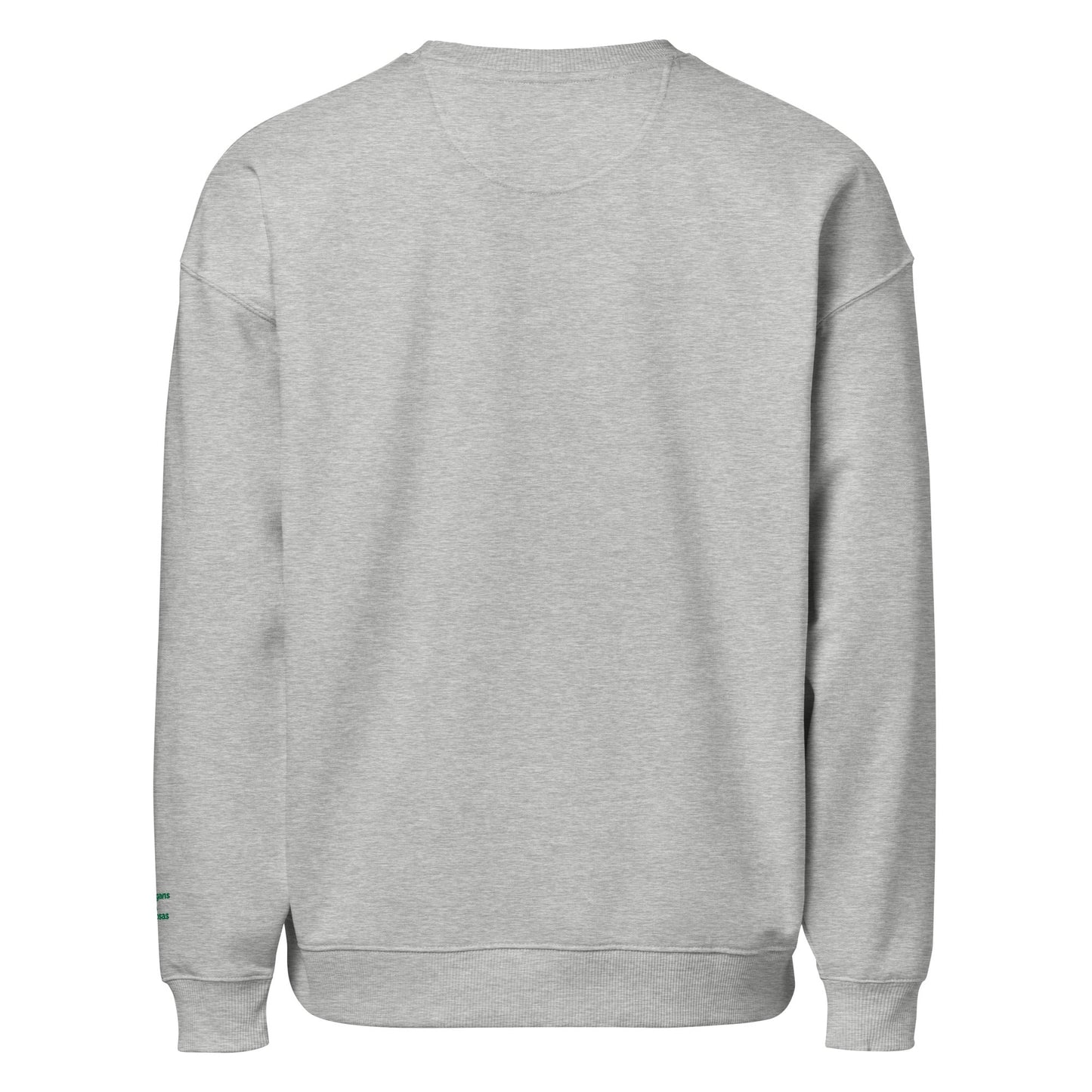 Oversized Embroidered GOLF Sweatshirt – Mulligans & Mimosas Sleeve Detail - Heather Grey S - Club Rehab