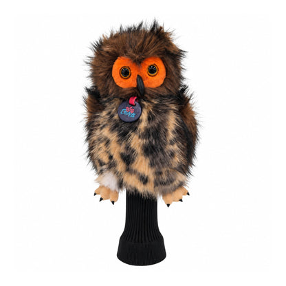 Owl driver headcover, front view
