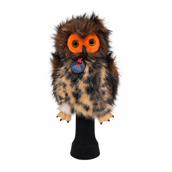 Owl driver headcover, front view