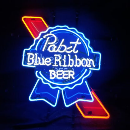 Pabst Blue Ribbon Beer Classic Neon Signs - Club Rehab