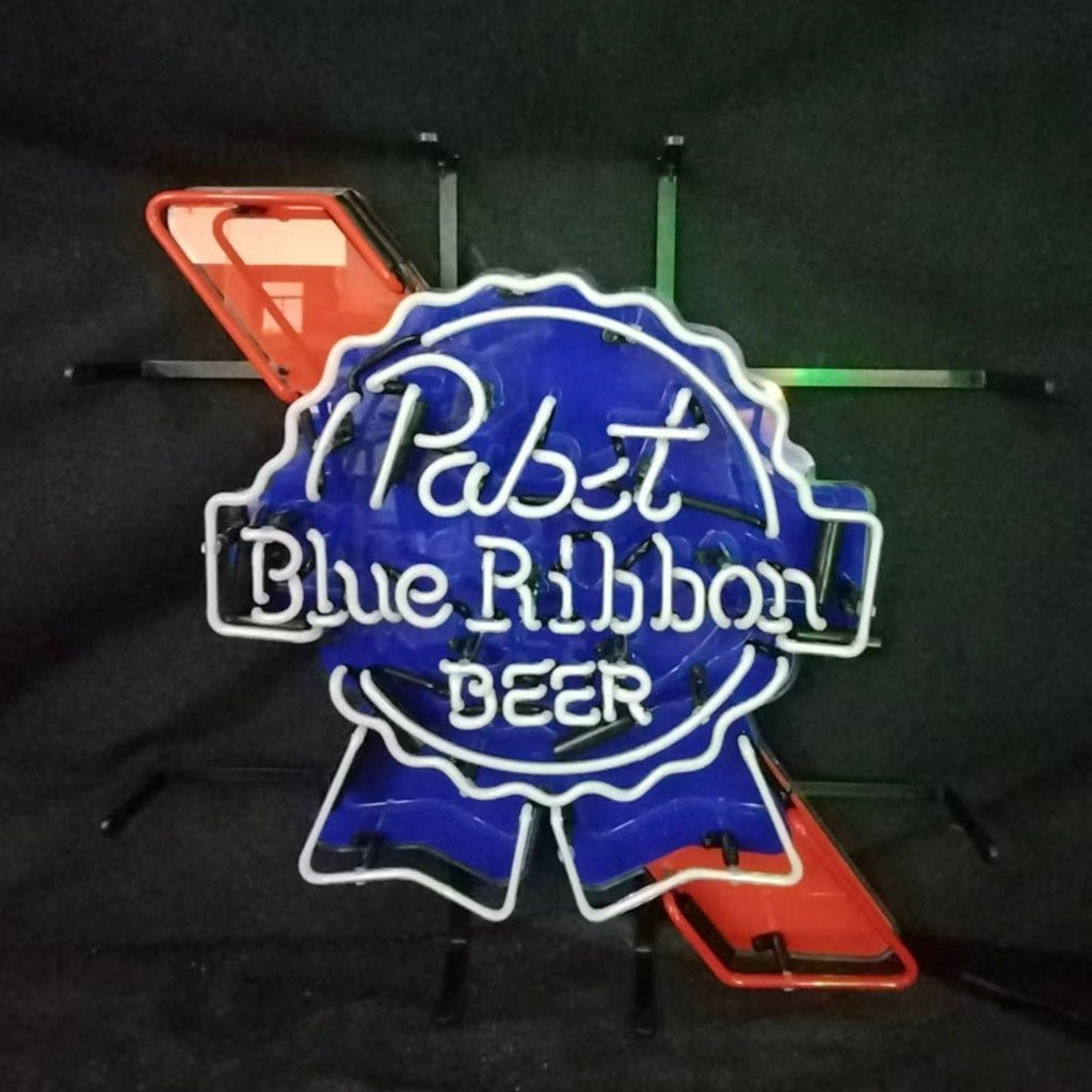 Pabst Blue Ribbon Beer Classic Neon Signs - Club Rehab