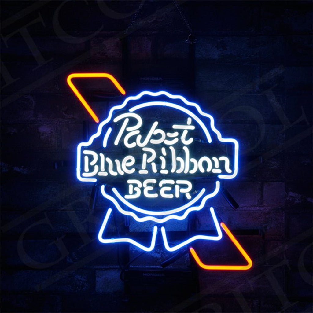 Pabst Blue Ribbon Beer Neon Signs - Club Rehab