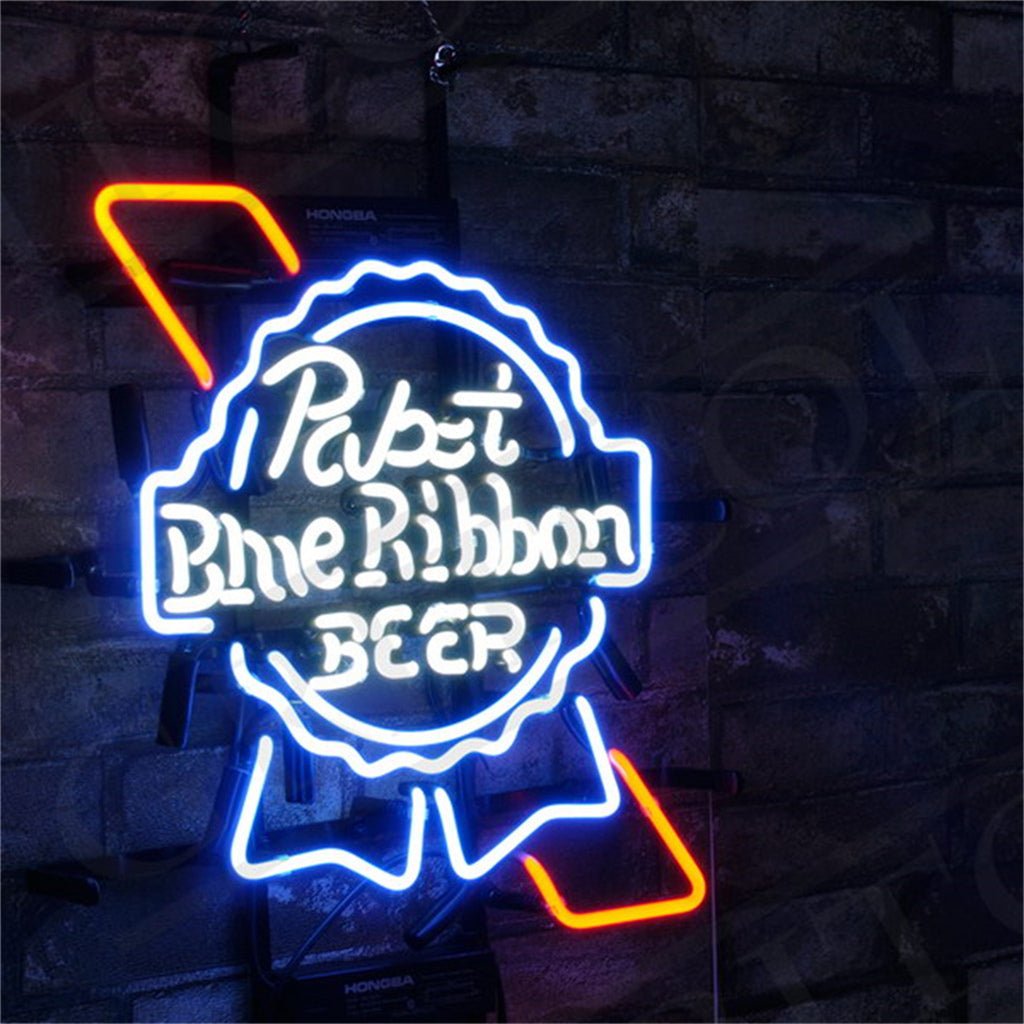 Pabst Blue Ribbon Beer Neon Signs - Club Rehab
