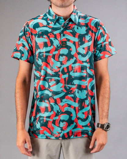 Paint Strokes Coral - S - Club Rehab